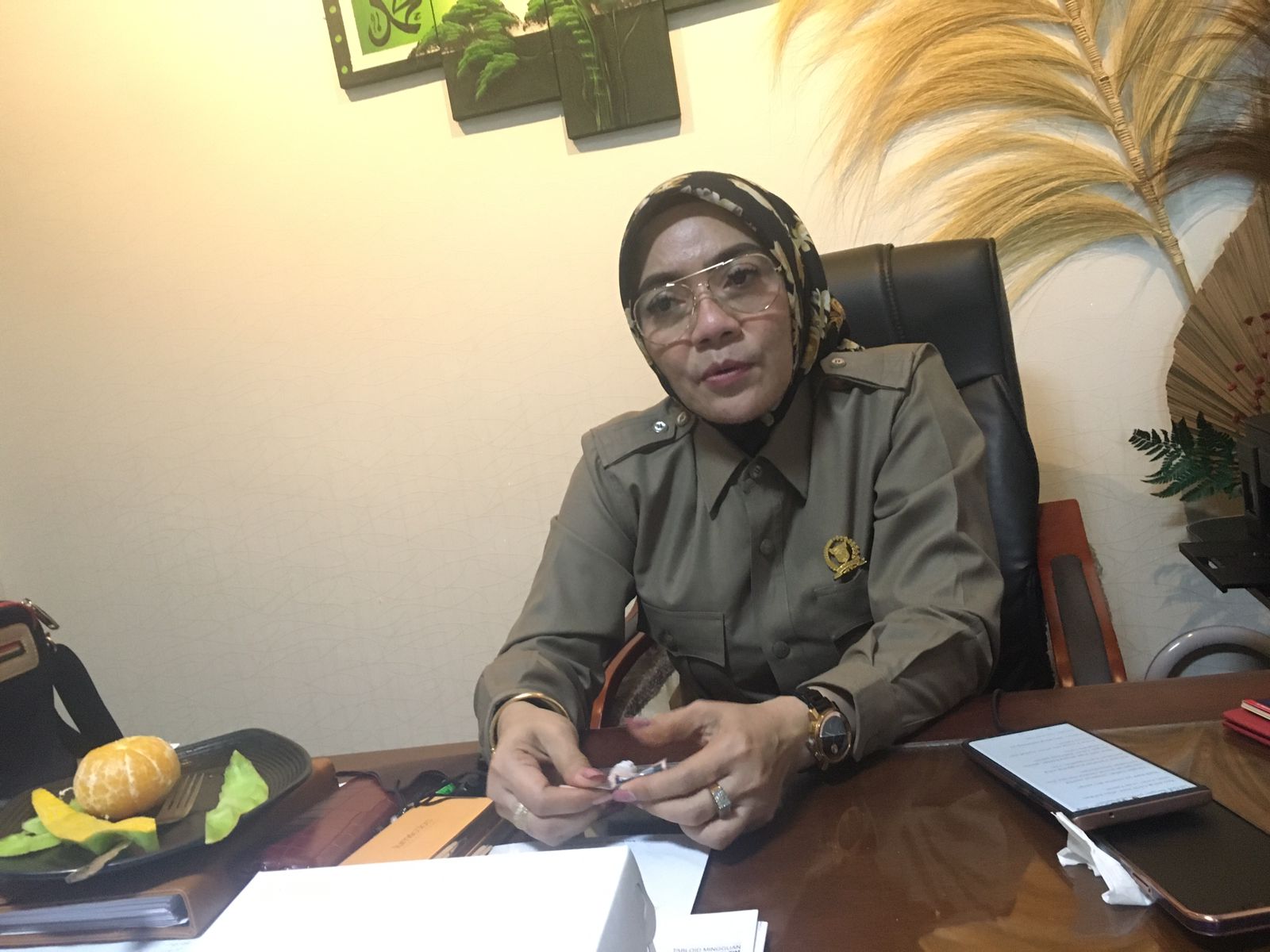 Laila Fatihah, Minta Pemkot Maksimalkan Pengelolaan Aset Guna Naikan PAD