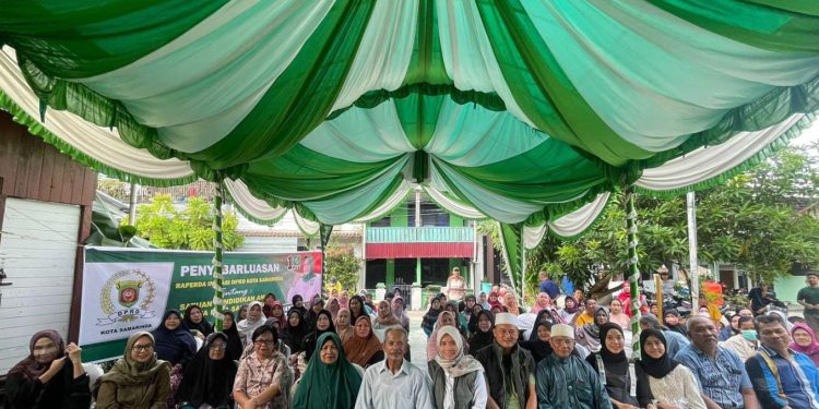 Sosialisasikan Raperda, Damayanti Berikan Edukasi Pentingnya SPAB di Samarinda Ulu