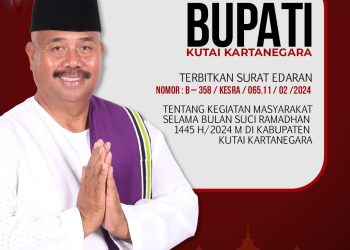 Bupati Kukar Terbitkan Surat Edaran Kegiatan Masyarakat Selama Ramadhan