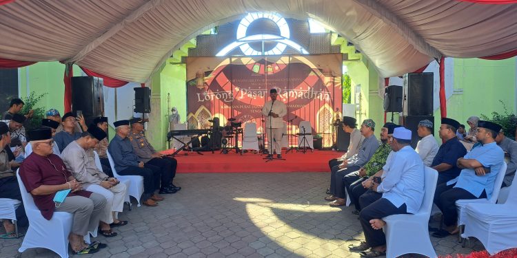 Pasar Ramadhan Depan Masjid Agung Tenggarong Diresmikan Bupati Edi Damansyah