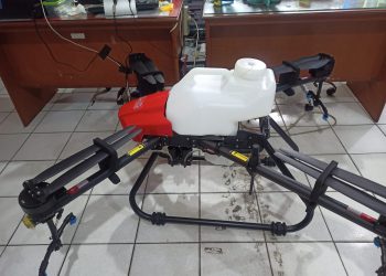 Bantu Basmi Hama, Distanak Kukar Siapkan Drone Sprayer