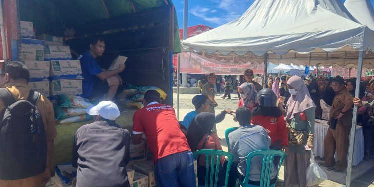 Disketapang Kukar Gelar Gerakan Pangan Murah