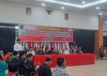 Bahas Ketersediaan Bahan Pokok Jelang Idul Fitri, Pemkab Gelar Rapat Koordinasi