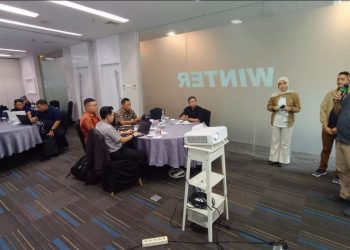 Tingkatkan Teknologi Perangkat Jaringan Intra Pemerintah,Diskominfo Kukar Ikuti Pelatihan Teknis
