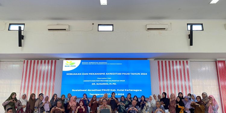 Disdikbud Kukar Gelar Sosialisasi Akreditasi PAU