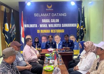 Saefuddin Zuhri Ambil Formulir Bakal Bacalon Walikota Samarinda Di DPD Nasdem