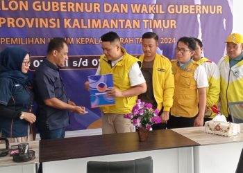 Rudy Mas’ud Ambil Formulir Di DPW Nasdem, Maju Bacalon Gubernur Kaltim