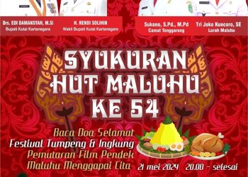 Festival Tumpeng Akan Meriahkan Perayaan HUT Kelurahan Maluhu ke-54