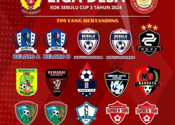 Sebulu Kembali Gelar Liga Desa KOK ke 3