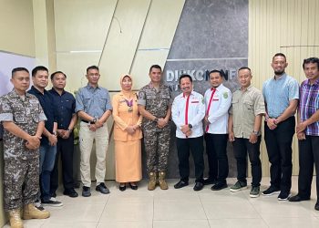 Direktur Politeknik Siber dan Sandi Negara Kunjungi Diskominfo Kukar