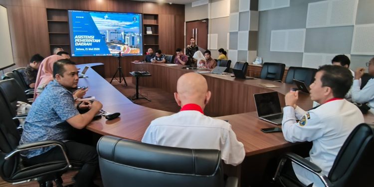 Bahas Keamanan Informasi, Diskominfo dan Inspektorat Daerah Kukar Lakukan Konsultasi ke BSSN