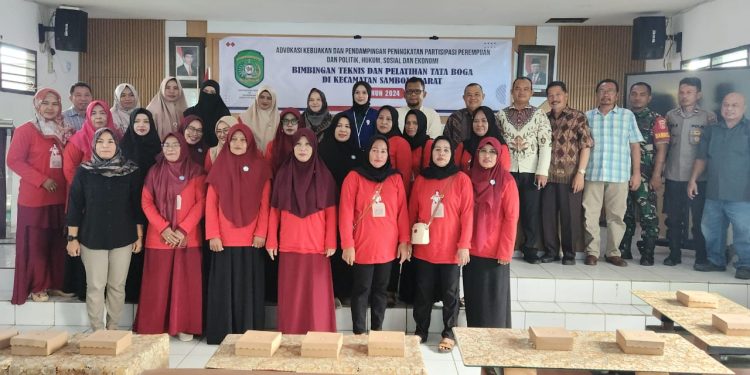 Pemerintah Samboja Barat Apresiasi Bimtek dan Pelatihan Tata Boga yang Diselenggarakan DP3A Kukar