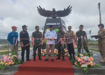 Tugu Latsitarda XLIV 2024 Diresmikan Bupati Edi Damansyah