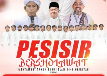 Wabup Kukar Ajak Masyarakat Sholawat Bareng di ‘Pesisir Bersholawat 2024’