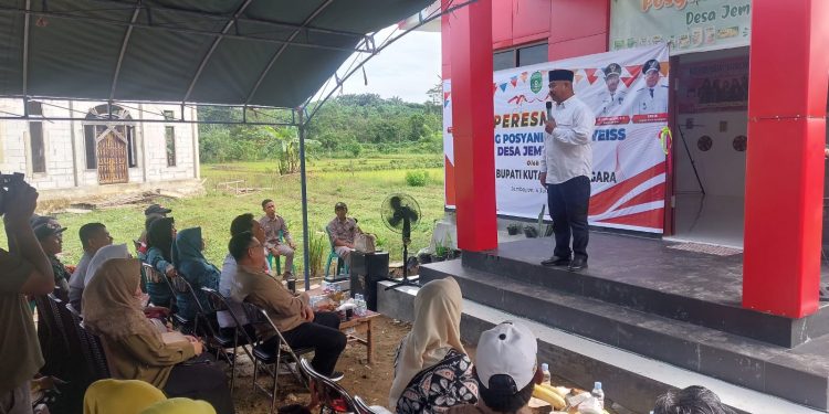 Bangun 23 Gedung Posyandu, Bentuk Komitmen Wujudkan Program Keluarga Peduli Lingkungan 