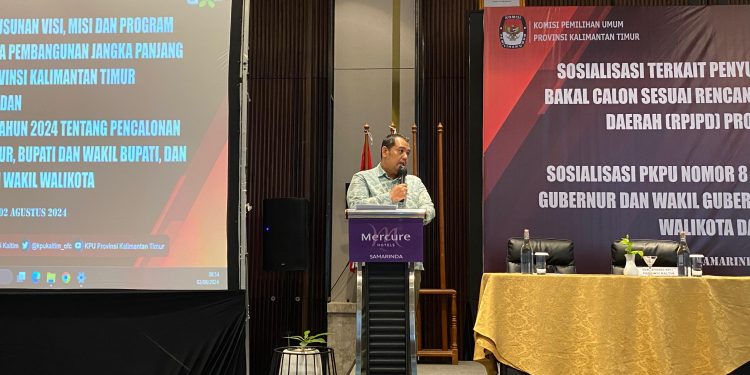 KPU Kaltim Adakan Sosialisasi untuk Penyusunan Visi dan Misi Calon Kepala Daerah Sesuai RPJPD