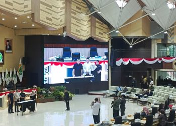 Gelar Rapat Paripurna Ke 22, Nota Kesepakatan Perubahan KUA dan PPAS Provinsi Kaltim 2024 Ditandatangani