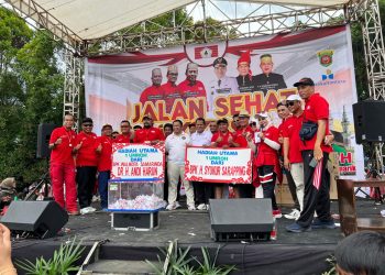 KKSS Samarinda Gelar Jalan Sehat, Beri 2 Paket Umroh Dan Berbagai Hadiah Lainnya