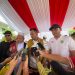 Ratusan Warga Antusias Ikuti Jalan Sehat Bareng Harum-Seno Aji