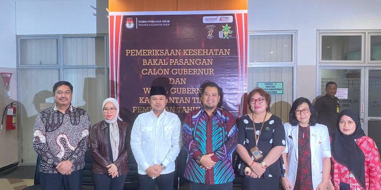 Rudy-Seno Lakukan Tes Kesehatan untuk Persiapan Pilgub Kaltim 2024