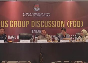 KPU Kaltim Gelar FGD untuk Evaluasi Tahapan Pilkada 2024