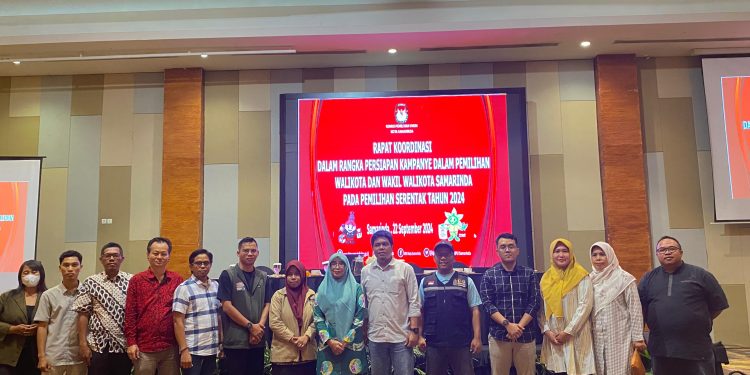 KPU Samarinda Siapkan Aturan Pemasangan Alat Peraga Jelang Kampanye