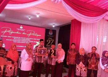 Andi Harun-Saefuddin Zuhri Dapat Nomor Urut 2 Di Pilkada 2024