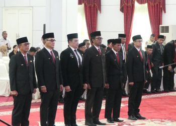 Pj Gubernur Kaltim Akmal Malik Lantik 6 Pjs Bupati/Walikota