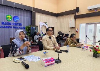 Gelar Konferensi Pers, Diskominfo Kaltim Hadirkan Dinas DPMPTSP dan Dinas Kesehatan
