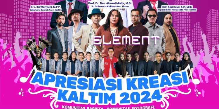 Apresiasi Kreasi Kaltim 2024: Hadirkan Festival Seni, Budaya, dan Penghargaan Bagi Pelaku Ekonomi Kreatif