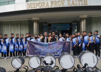 Dispora Kaltim Angkat Seni Drumband ke Level Nasional di Piala Raja 2024