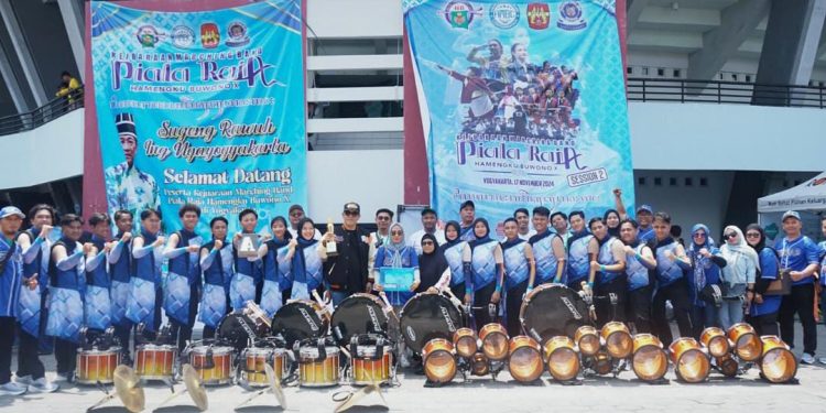 Dispora Drum Corps Kaltim Raih Juara Dua dalam Kejuaraan Drum Band di Yogyakarta