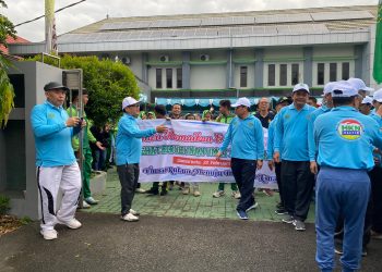 Jalan Sehat Kemenag Kaltim: Wujud Nyata Kerukunan Antar Umat Beragama