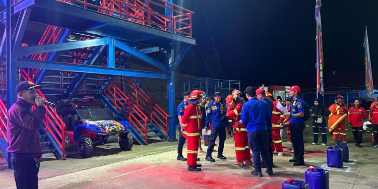 Perkuat Solidaritas Disdamkarmatan Kukar Lakukan Adu Ketangkasan Antar Redkar