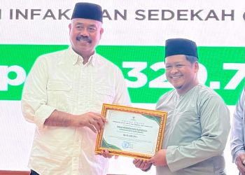 Penghargaan OPD Terbaik Peduli Zakat Oleh Bupati Kukar