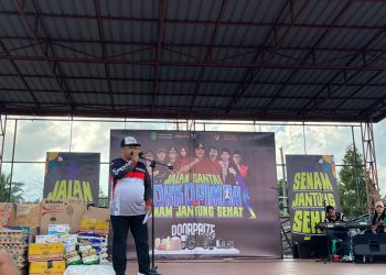 Dispora Kukar Jadikan Jalan Sehat Sebagai Gerakan Sosial Edukasi Kesehatan