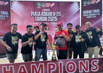 Taklukkan Muara Badak, Tenggarong Rebut Gelar Juara Piala Askab PSSI Kukar