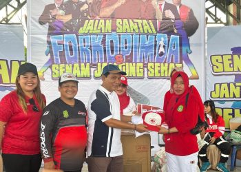 Sinergi Dispora dan Komunitas Hidupkan Semangat Sehat di Tengah Hujan