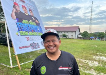 Dispora Kukar Pacu Kesehatan Masyarakat Tenggarong Seberang Lewat Senam Massal 