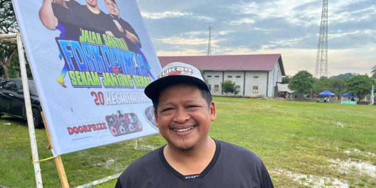 Dispora Kukar Pacu Kesehatan Masyarakat Tenggarong Seberang Lewat Senam Massal