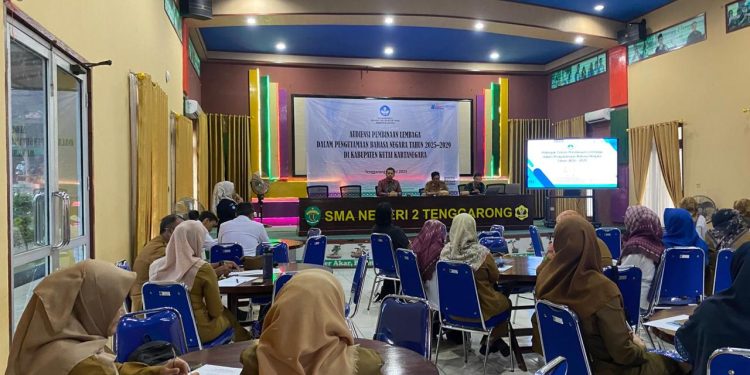 Disdikbud Kukar dan Balai Bahasa Perkuat Penggunaan Bahasa Negara