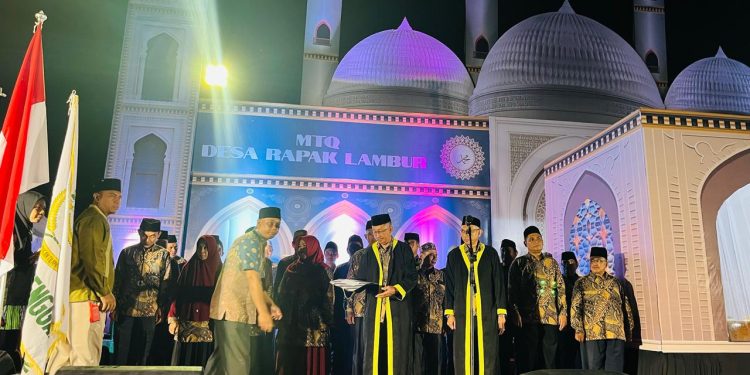 MTQ Tenggarong ke-XII di Desa Rapak Lambur Dorong Penguatan Nilai Religius Masyarakat