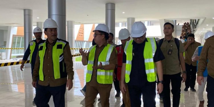 Revitalisasi Pasar Tangga Arung Hampir Rampung, Ditarget Fungsional Tahun Ini