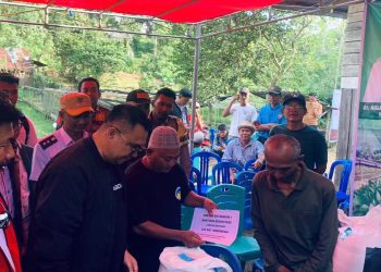 Dorong Ketahanan Pangan, Bupati Kukar Serahkan Bantuan ke Petani Maluhu