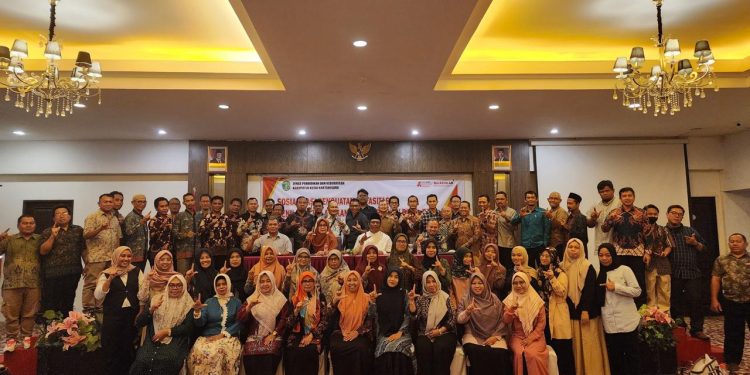 Disdikbud Kukar Sosialisasikan Regulasi Baru Perizinan PAUD dan Pendidikan Nonformal