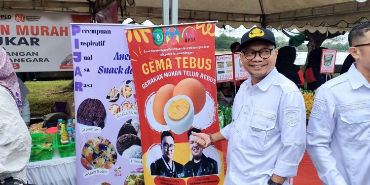 DP3A Kukar Luncurkan Gerakan Gemar Telur Rebus Dukung Gizi Sehat