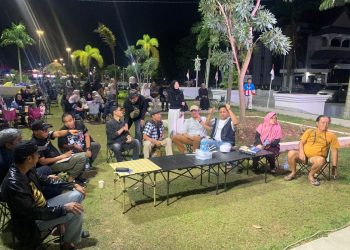 Titik Nol Tenggarong Disulap Jadi Panggung Sastra Terbuka oleh Disdikbud Kukar
