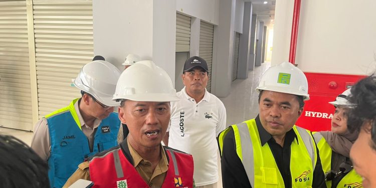 Peninjauan Pasar Tangga Arung Ditargetkan Rampung Ahir 2025