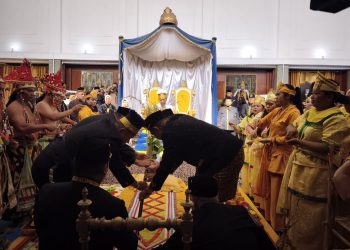 Perabahan Tiang Ayu, Tanda Berakhirnya Erau Adat Kutai 2025