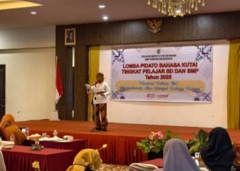 Disdikbud Kukar Tanamkan Cinta Bahasa Daerah Lewat Lomba Pidato Bahasa Kutai